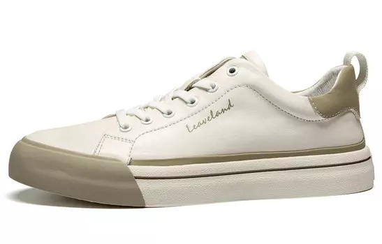 Кеды мужские, обувь для скейтбординга низкая Leaveland, черный