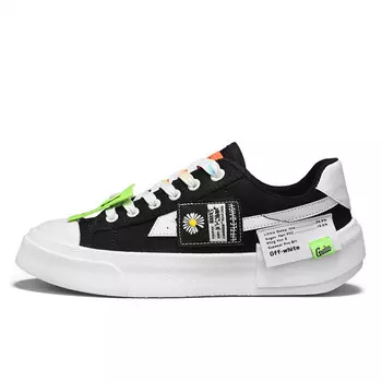 Кеды мужские, обувь для скейтбординга низкая Little Daisy, зеленый