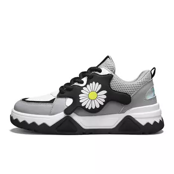 Кеды мужские, обувь для скейтбординга низкая Little Daisy, белый/синий