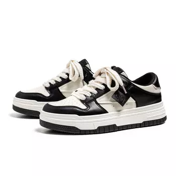 Кеды мужские, обувь для скейтбординга низкая Meiretu, черный