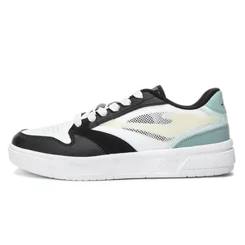 Кеды мужские, обувь для скейтбординга низкая Микрокристаллическая Белый/орто-черный Erke