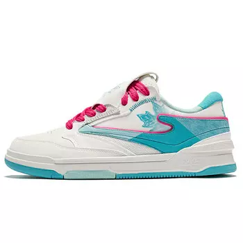 Кеды мужские, обувь для скейтбординга низкая Микрокристаллическая белый Вода Зеленый Erke