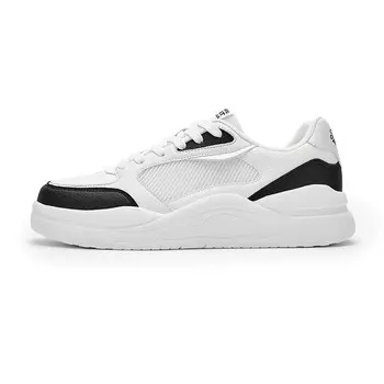 Кеды мужские, обувь для скейтбординга низкая Mori Koyun, белый/черный