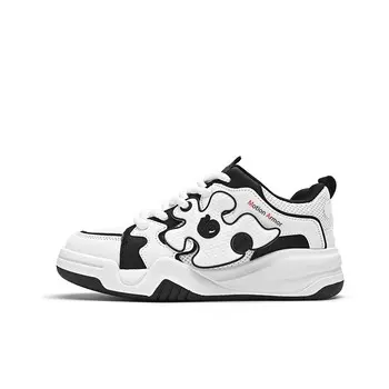 Кеды мужские, обувь для скейтбординга низкая Motion Armor, белый/черный