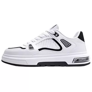 Кеды мужские, обувь для скейтбординга низкая Mulinsen, белый/черный