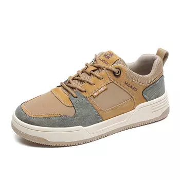 Кеды мужские, обувь для скейтбординга низкая Mulinsen, цвет Earth Yellow