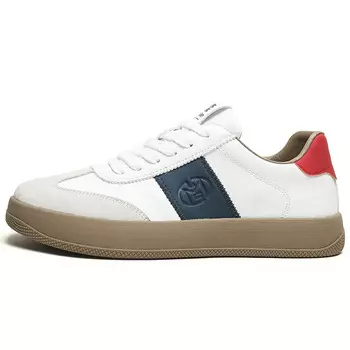 Кеды мужские, обувь для скейтбординга низкая Mulinsen, белый/синий