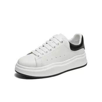 Кеды мужские, обувь для скейтбординга низкая однотонная Belle, белый