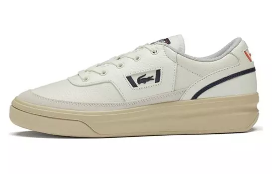 Кеды мужские, обувь для скейтбординга низкая Off-white Lacoste