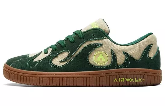 Кеды мужские, обувь для скейтбординга низкая оливково-зеленый Airwalk