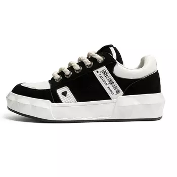 Кеды мужские, обувь для скейтбординга низкая olunk, черный