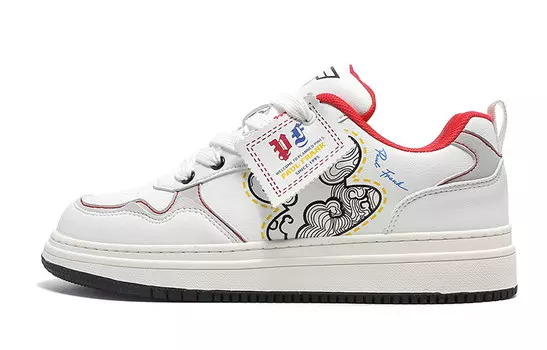 Кеды мужские, обувь для скейтбординга низкая Paul Frank, белый