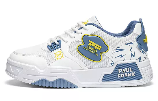 Кеды мужские, обувь для скейтбординга низкая Paul Frank, черный/белый