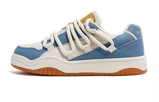 Кеды мужские, обувь для скейтбординга низкая Paul Frank, белый/черный