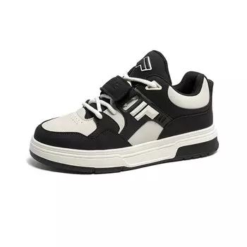 Кеды мужские, обувь для скейтбординга низкая Philharmonic, черный/белый