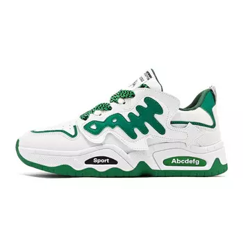 Кеды мужские, обувь для скейтбординга низкая Play Cobbler, зеленый