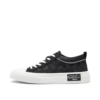 Кеды мужские, обувь для скейтбординга низкая Satchi Sport, черный