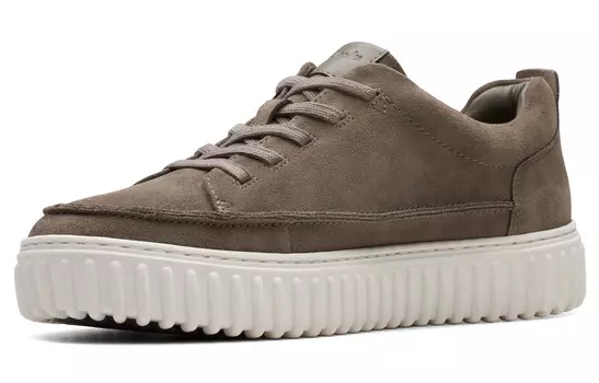 Кеды мужские, обувь для скейтбординга низкая серый Clarks