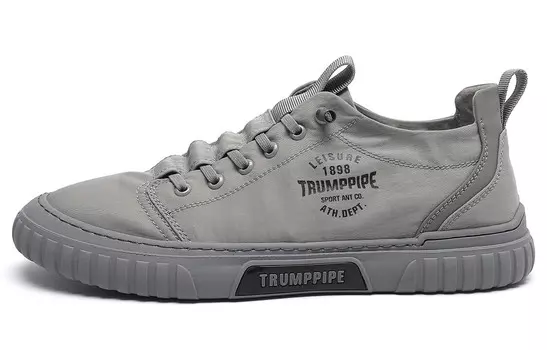 Кеды мужские, обувь для скейтбординга низкая серый Trumppipe