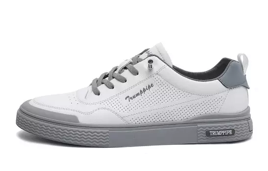 Кеды мужские, обувь для скейтбординга низкая серый Trumppipe