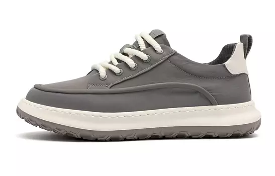 Кеды мужские, обувь для скейтбординга низкая серый Trumppipe