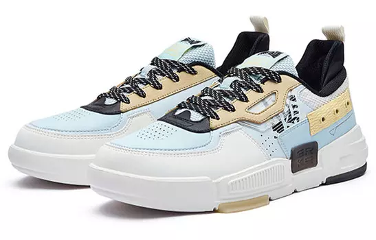 Кеды мужские, обувь для скейтбординга низкая серый/синий Erke