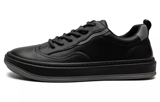 Кеды мужские, обувь для скейтбординга низкая Shouba, цвет Gray Black