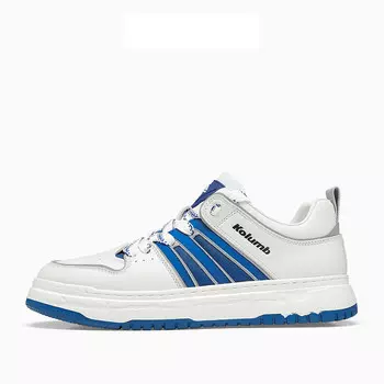 Кеды мужские, обувь для скейтбординга низкая синий Kolumb