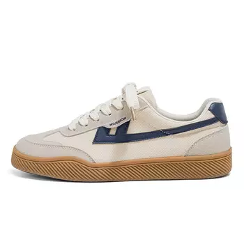 Кеды мужские, обувь для скейтбординга низкая синий Warrior