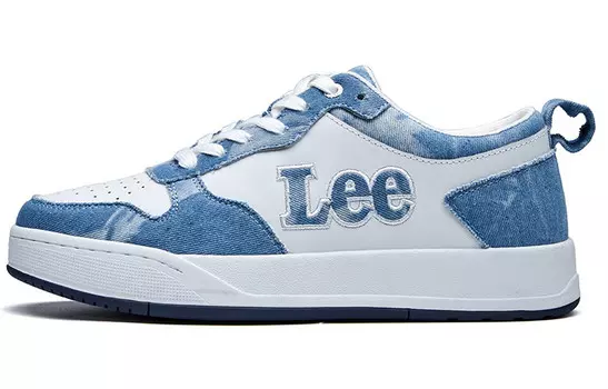 Кеды мужские, обувь для скейтбординга низкая синий Lee