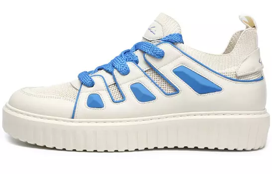 Кеды мужские, обувь для скейтбординга низкая синий Satchi