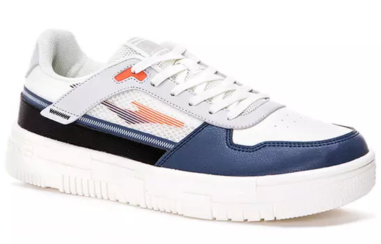 Кеды мужские, обувь для скейтбординга низкая слоновая кость/черный Erke