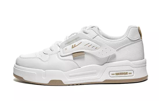 Кеды мужские, обувь для скейтбординга низкая светло-хаки Warrior