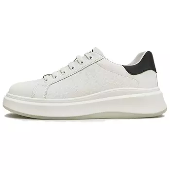 Кеды мужские, обувь для скейтбординга низкая Tata, белый/зеленый