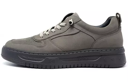 Кеды мужские, обувь для скейтбординга низкая темно-серый Satchi