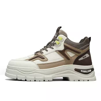 Кеды мужские, обувь для скейтбординга низкая Tonlion, цвет Khaki Black