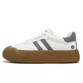 Кеды мужские, обувь для скейтбординга низкая Troadlop, цвет White Gray