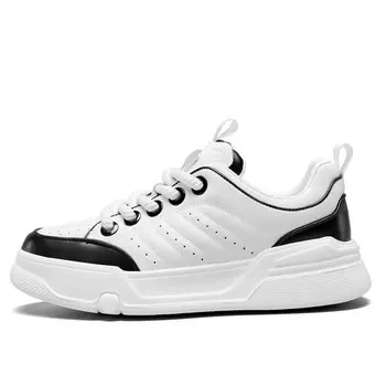 Кеды мужские, обувь для скейтбординга низкая Yearcon, белый/черный