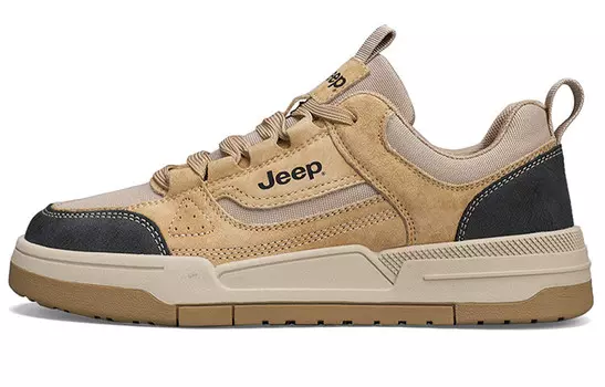 Кеды мужские, обувь для скейтбординга низкая желтый Jeep