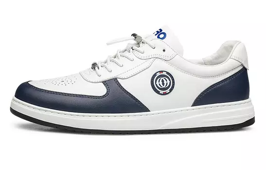 Кеды мужские, обувь для скейтбординга низкая Zro, белый/оранжевый