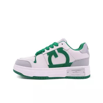 Кеды мужские, Обувь для скейтбординга серии JEANS для мужчин с низким верхом Golf, цвет White + khaki