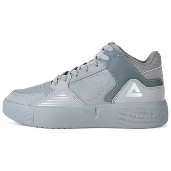 Кеды мужские, обувь для скейтбординга среднего размера серебристо-серый Peak