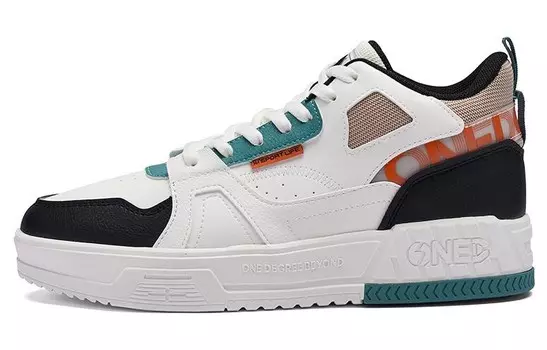 Кеды мужские, обувь для скейтбординга среднего размера белый/черный 361°