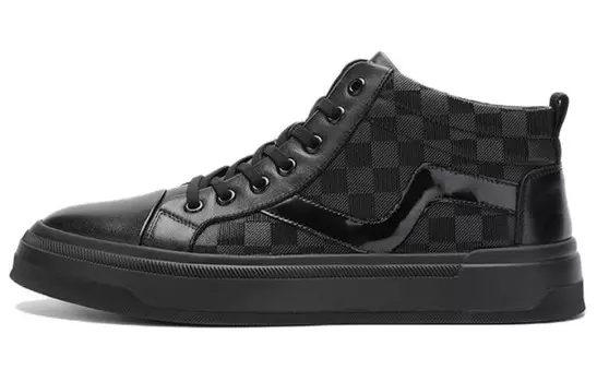 Кеды мужские, обувь для скейтбординга среднего размера черный Aokang