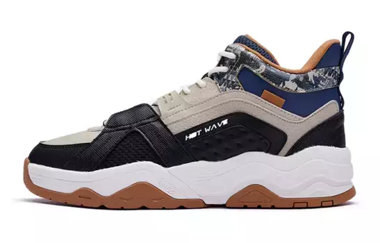 Кеды мужские, обувь для скейтбординга среднего размера черный/коричневый/синий 361°