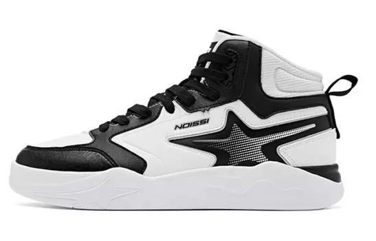 Кеды мужские, обувь для скейтбординга среднего размера черный Qiaodan