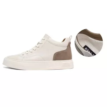 Кеды мужские, обувь для скейтбординга средняя высота Belle, белый