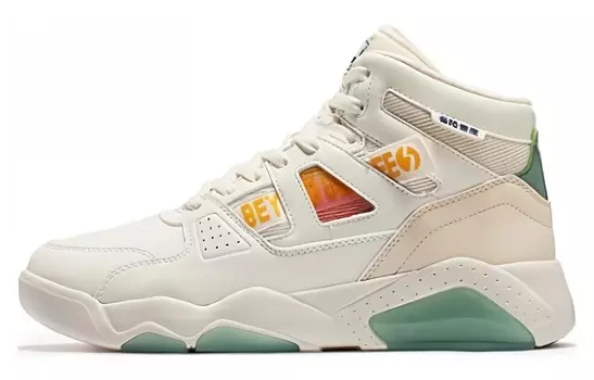 Кеды мужские, обувь для скейтбординга средняя высота 361°, цвет Feathers white mist grass green