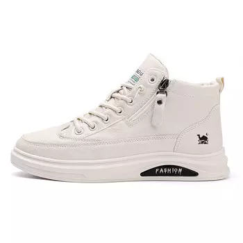 Кеды мужские, обувь для скейтбординга средняя высота Eastern Camel, белый