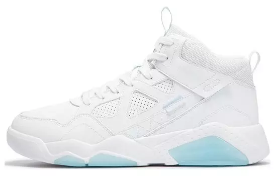 Кеды мужские, обувь для скейтбординга высокая белый/синий 361°